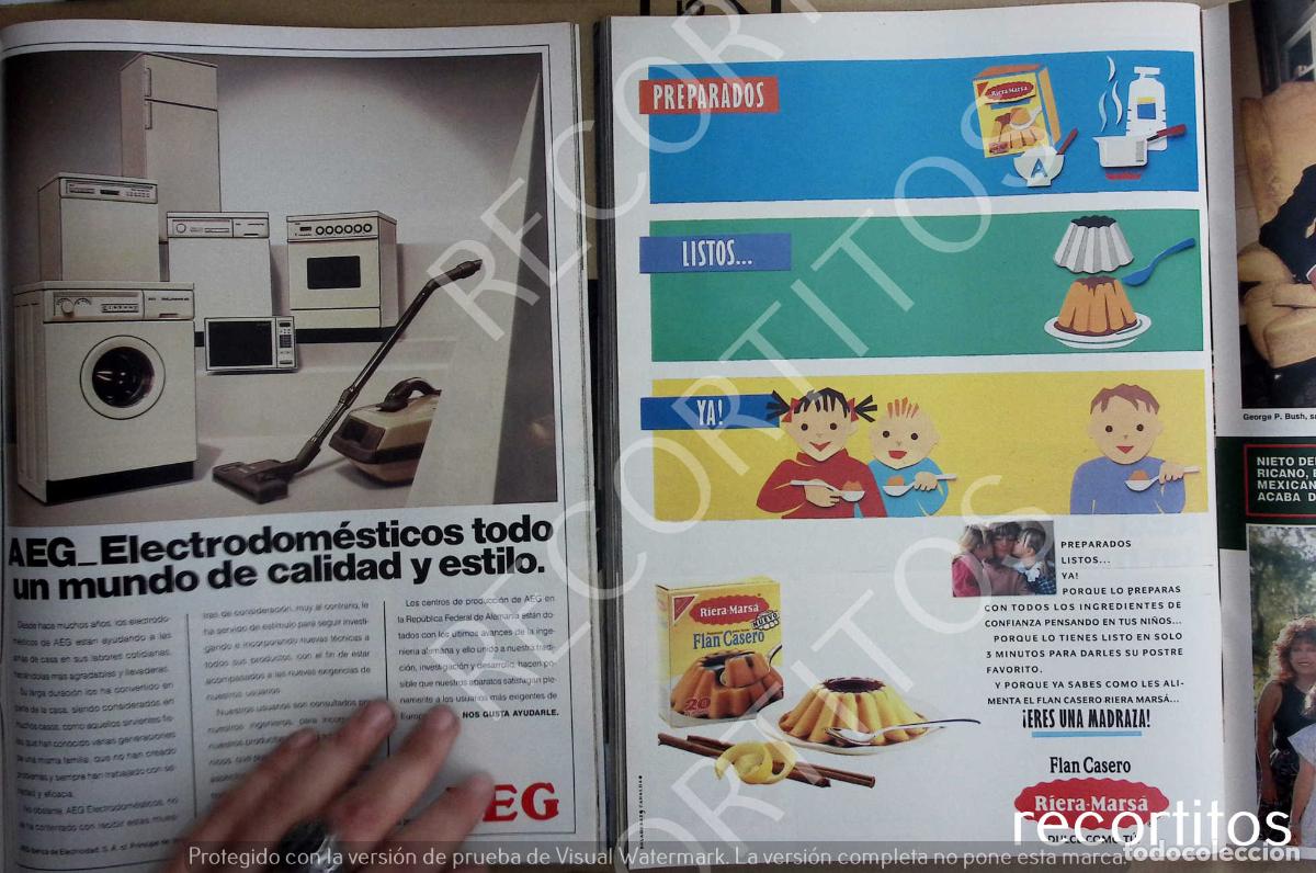 Musiksammlung: AEG ASPIADORA ANUNCIO PUBLICIDAD FLAN CASERO RIERA MARSA