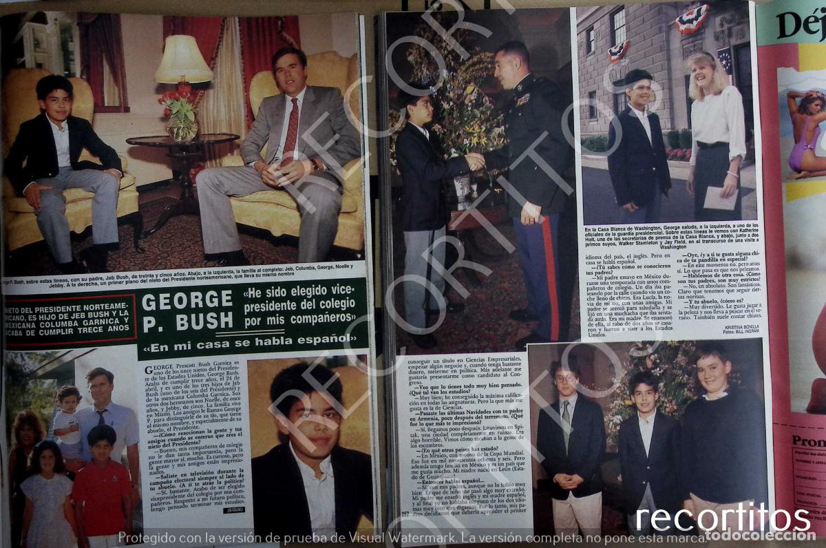 M&uacute;sica de colecci&oacute;n: GEORGE P BUSH VICEPRESIDENTE DEL COLEGIO
