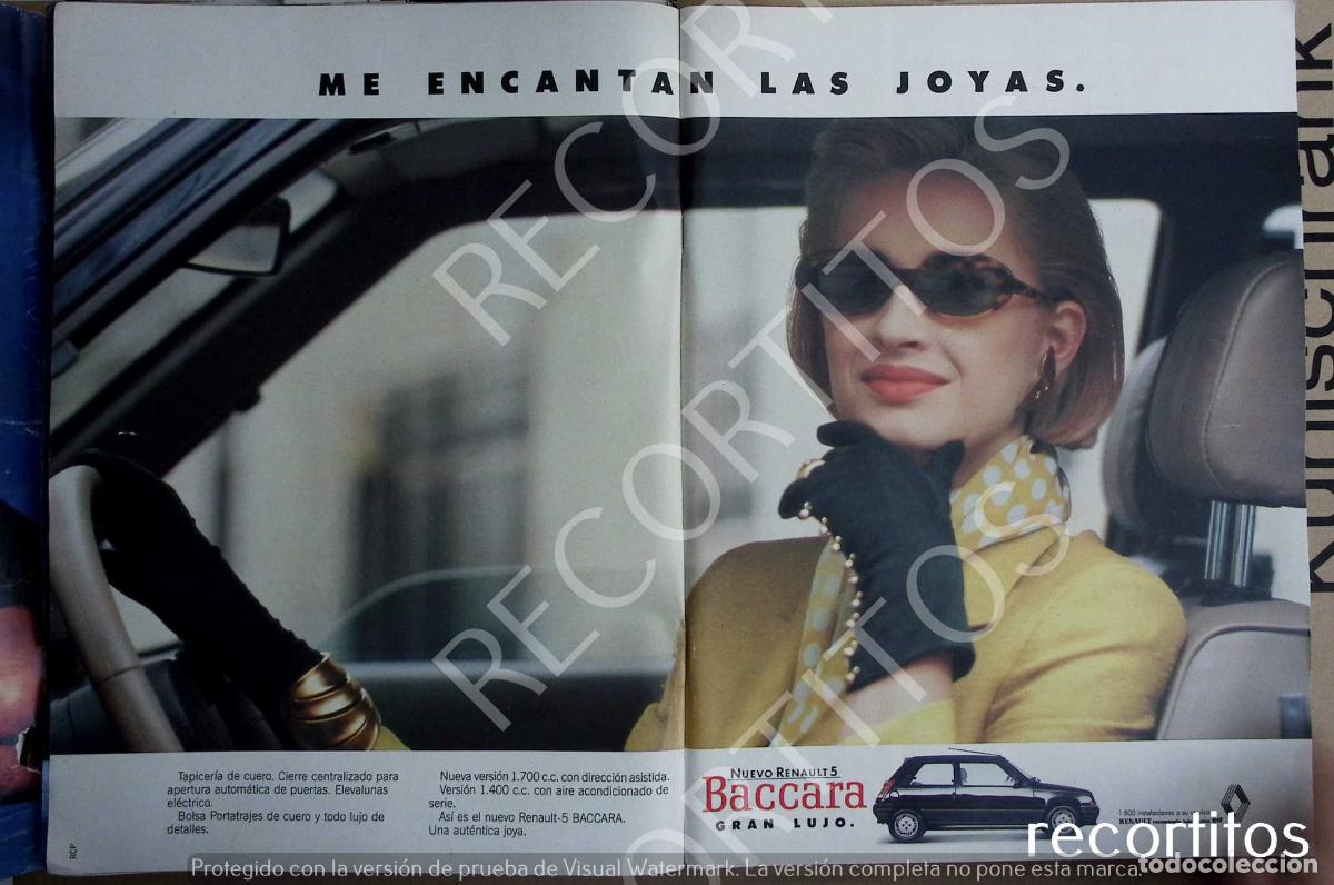 M&uacute;sica de colecci&oacute;n: RENAULT 5 BACCARA ANUNCIO PUBLICIDAD