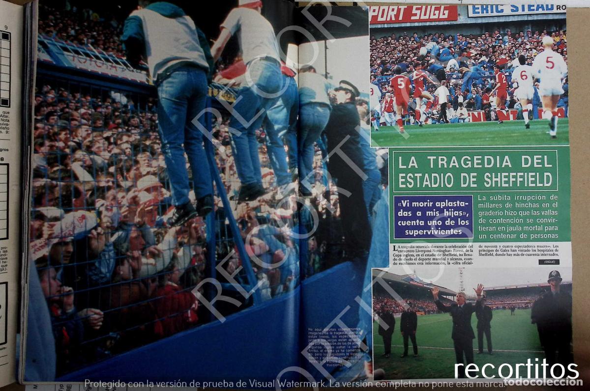 M&uacute;sica de colecci&oacute;n: TRAGEDIA EN EL ESTADIO DE SHEFFIELD