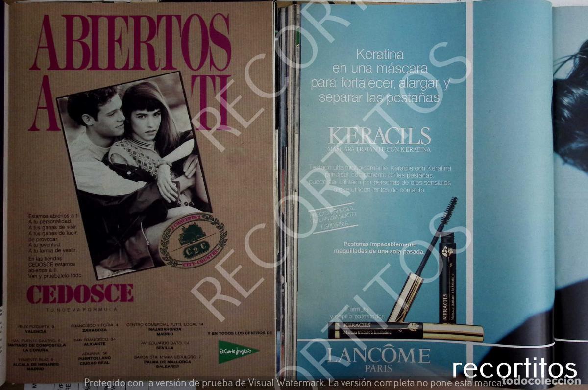 M&uacute;sica de colecci&oacute;n: LANCOME PARIS KERACILS CEDOSCE MODA JOVEN EL CORTE INGLES