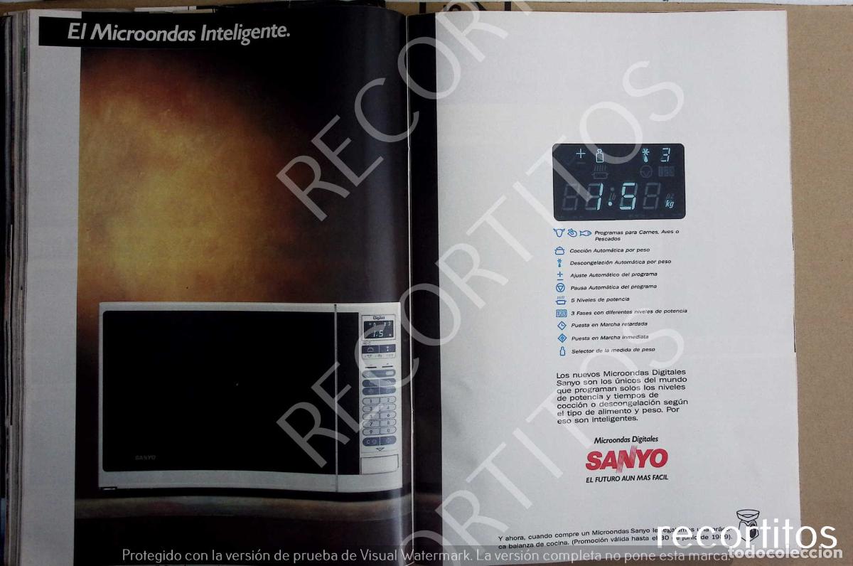 M&uacute;sica de colecci&oacute;n: SANYO MICROONDAS ANUNCIO PUBLICIDAD D