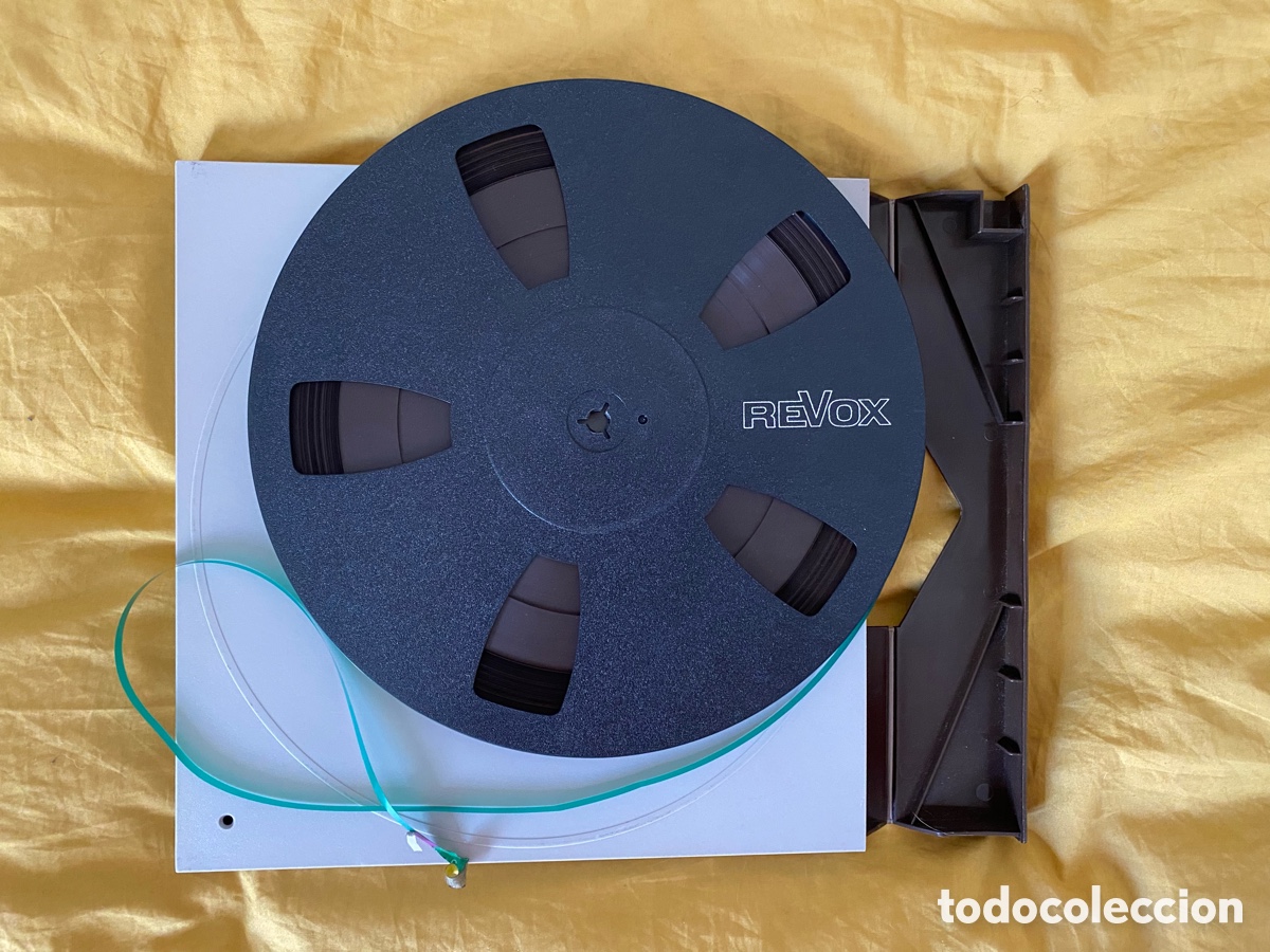 M&uacute;sica de colecci&oacute;n: Bobina Magnetof&oacute;n REVOX 26,5 cm. Etiquetada &rdquo;Carmen&rdquo;. Carrete Pl&aacute;stico.