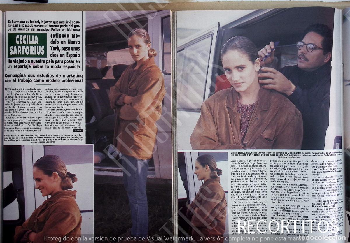 M&uacute;sica de colecci&oacute;n: CECILIA SARTORIUS MODELO EN NUEVA YORK
