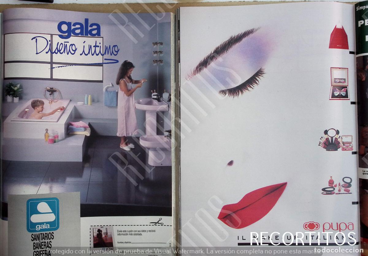 M&uacute;sica de colecci&oacute;n: GALA BA&Ntilde;OS SANITARIOS ANUNCIO PUBLICIDAD PUPA COSMETIC