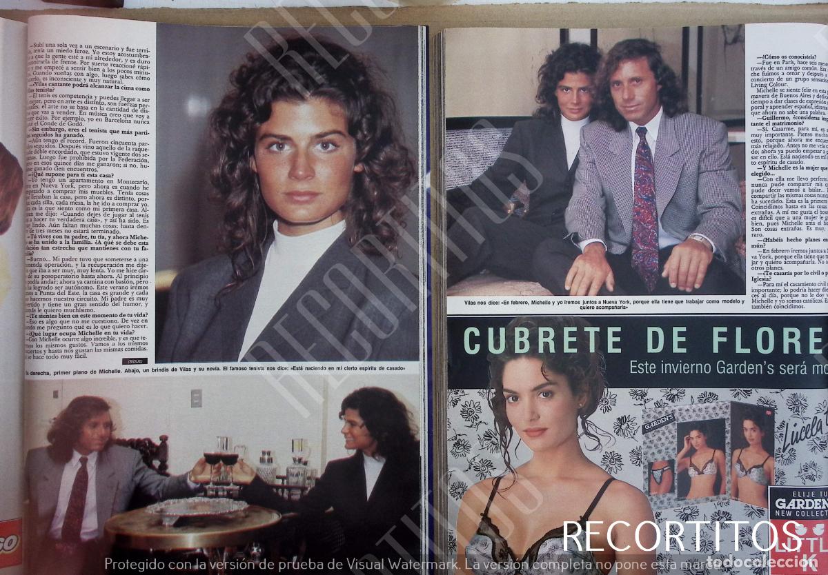M&uacute;sica de colecci&oacute;n: GUILLERMO VILAS Y SU NOVIA MICHELLE LITTLE K LENCERIA SUJETADOR