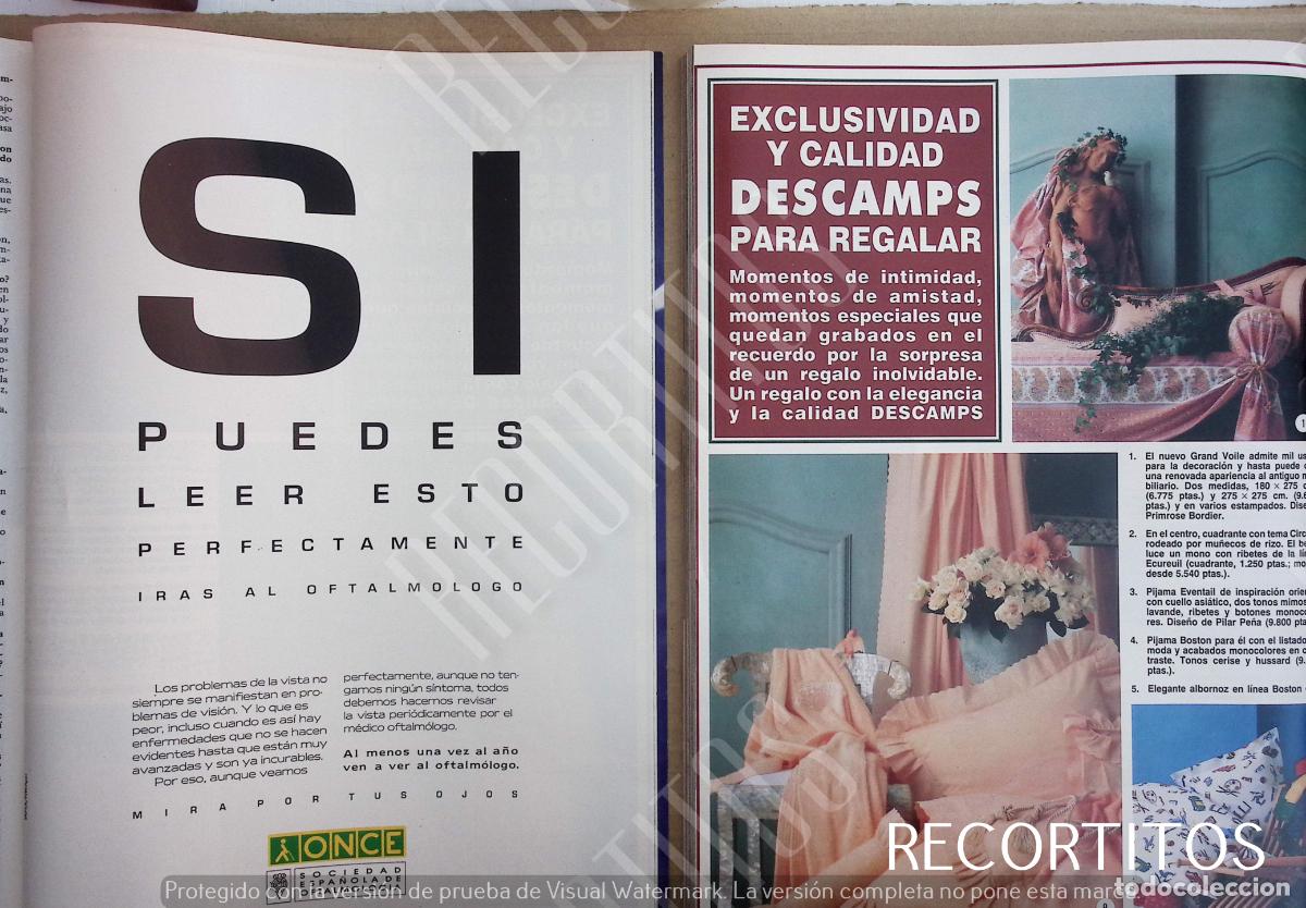 M&uacute;sica de colecci&oacute;n: LA ONCE ANUNCIO PUBLICIDAD DESCAMPS ROPA DE CAMA