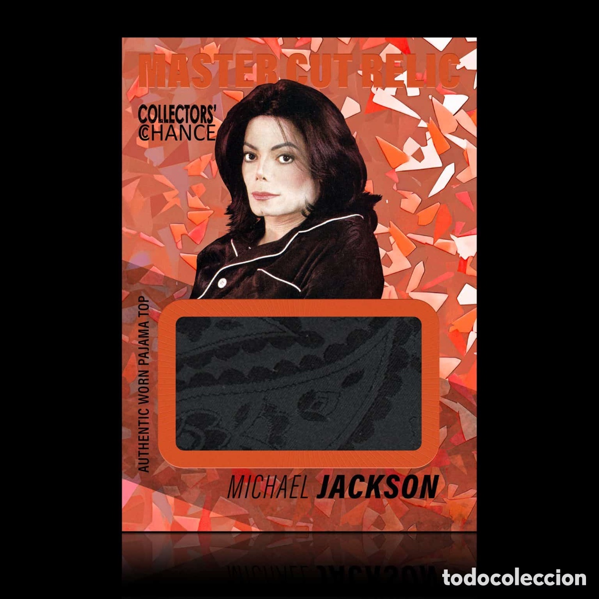 M&uacute;sica de colecci&oacute;n: TROZO PIJAMA USADO POR MICHAEL JACKSON 2002
