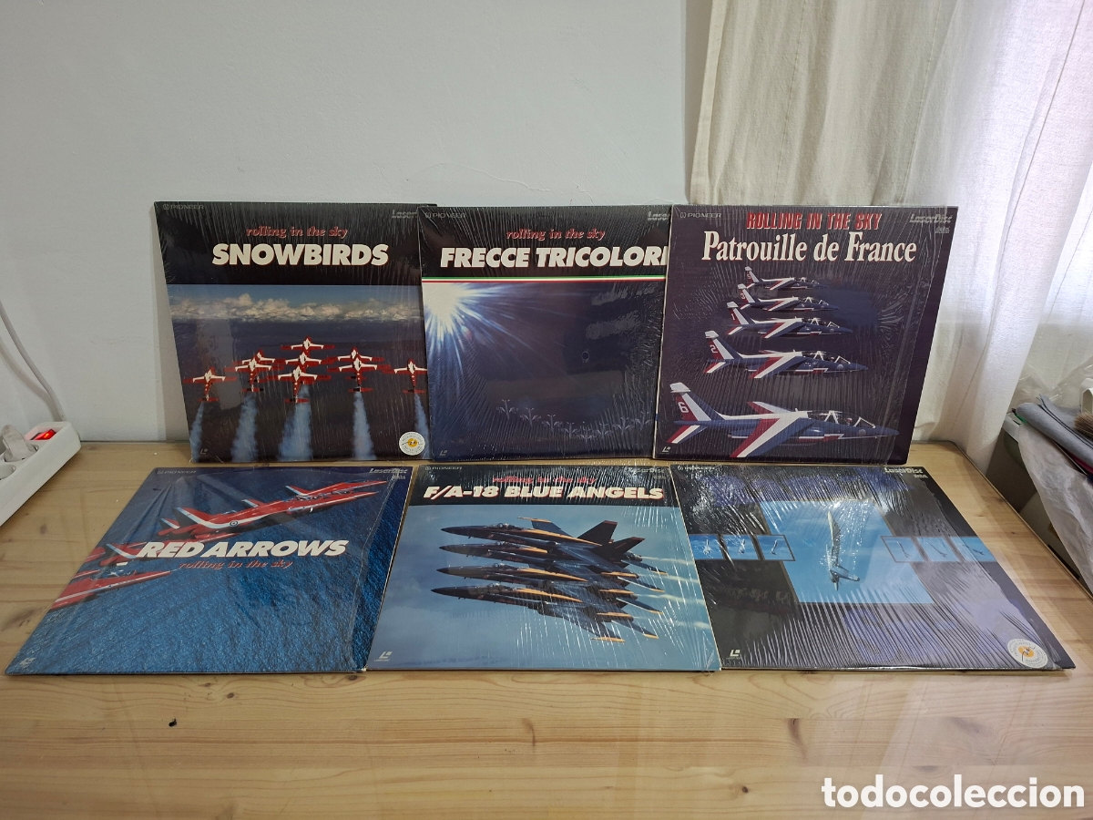 M&uacute;sica de colecci&oacute;n: LaserDisc Rolling in the sky