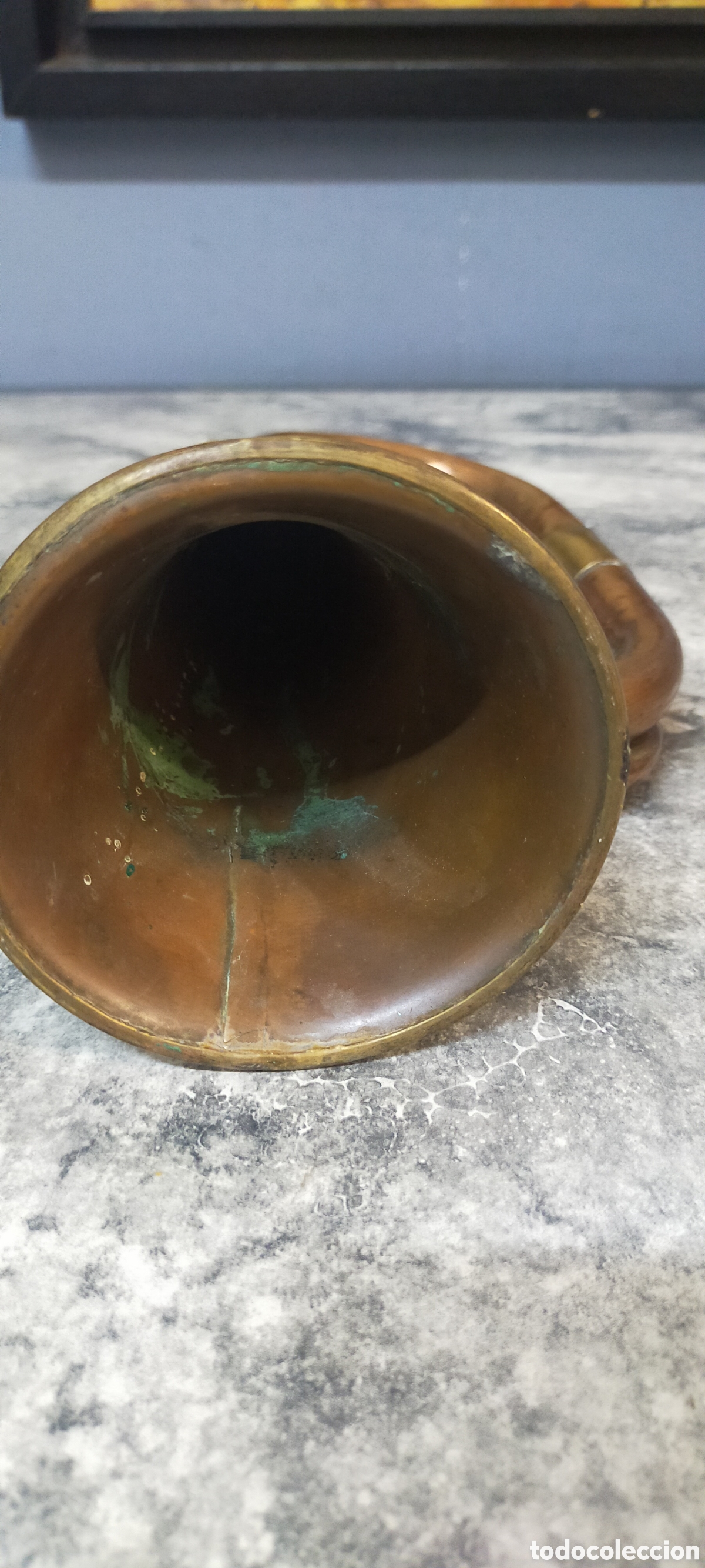 M&uacute;sica de colecci&oacute;n: Corneta de lat&oacute;n y cobre - Foto 4