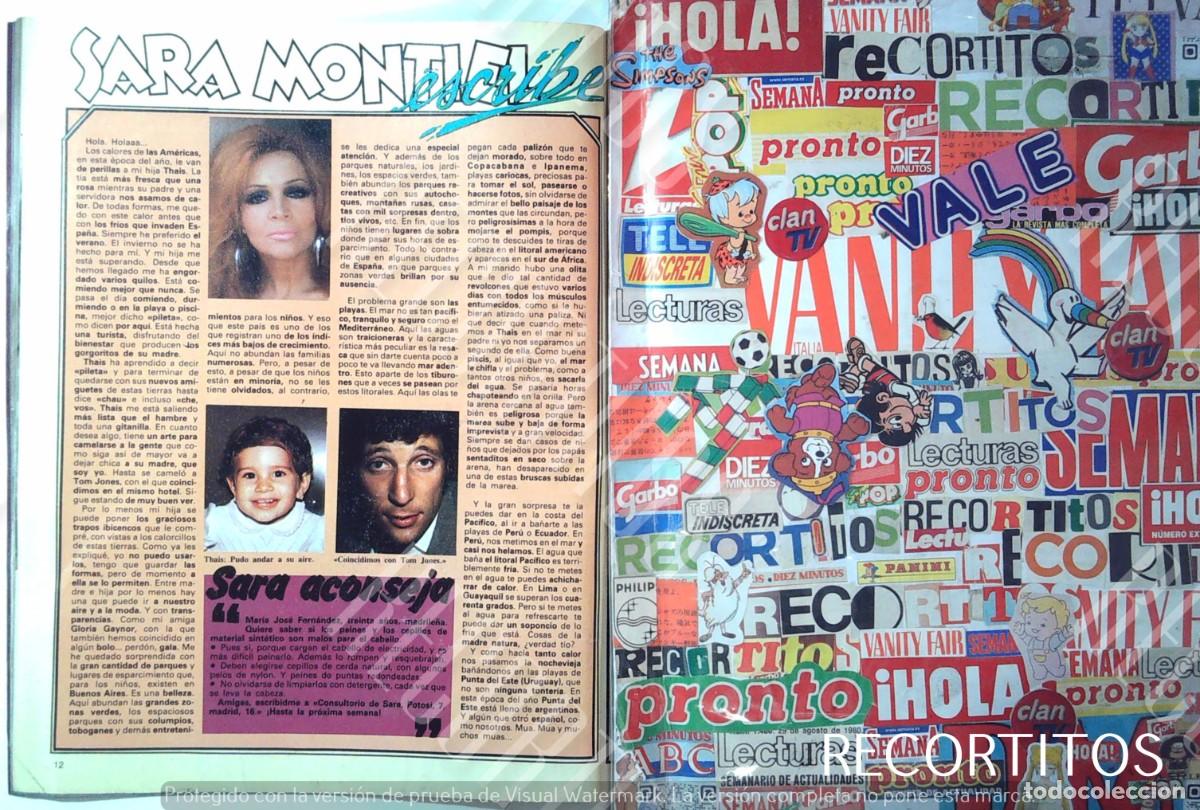 M&uacute;sica de colecci&oacute;n: SARA MONTIEL THAIS TOM JONES