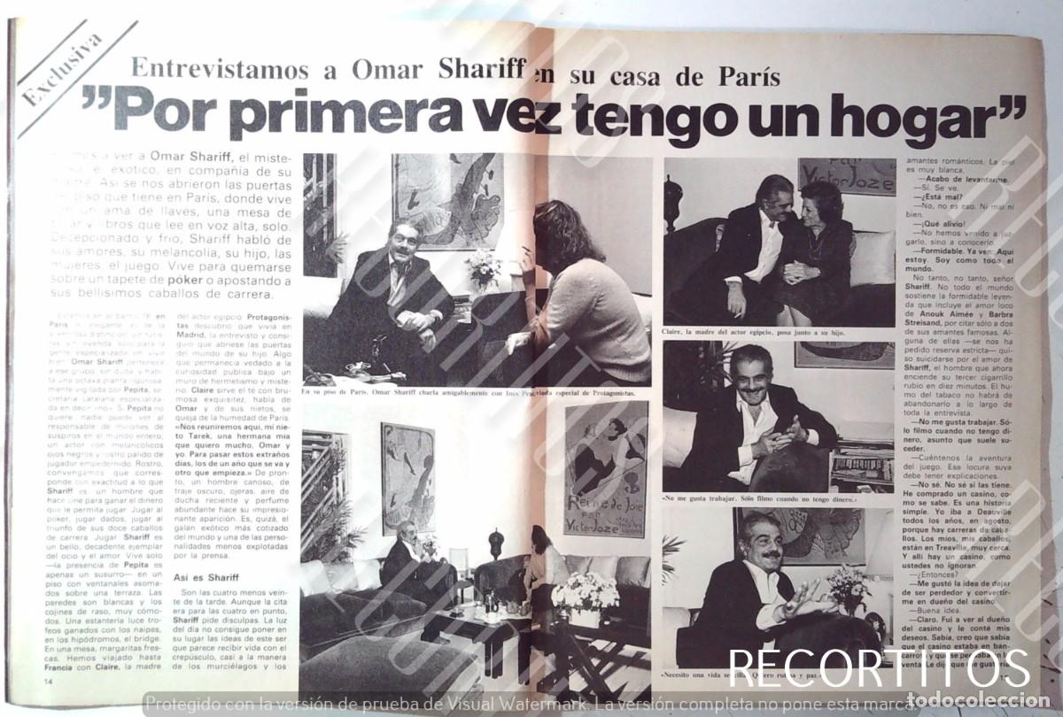 M&uacute;sica de colecci&oacute;n: OMAR SHARIFF CLAIRE PARIS