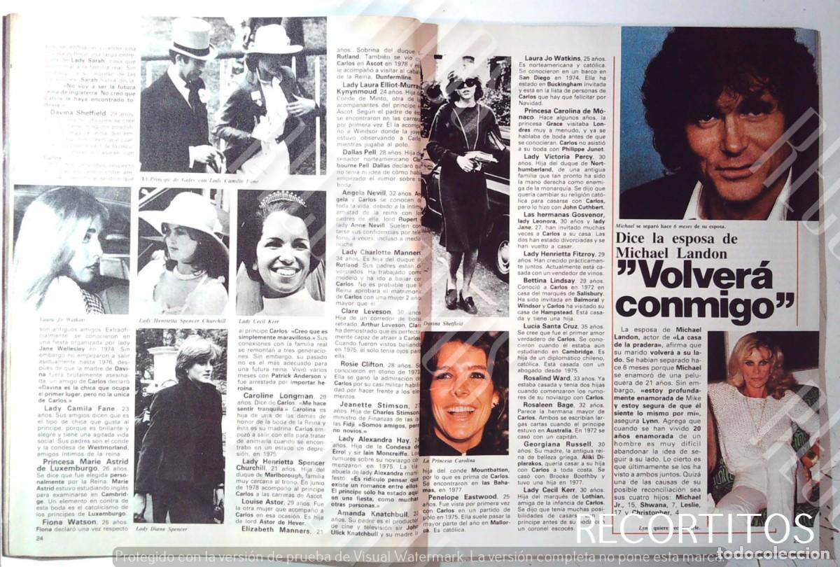 M&uacute;sica de colecci&oacute;n: MICHAEL LANDON AUTOPISTA HACIA EL CIELO CAROLINA DE MONACO LADY DI DIANA DE GALES