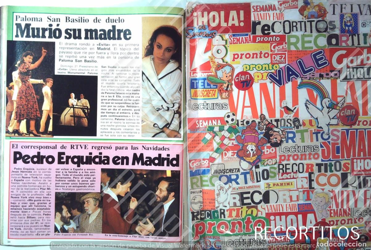 M&uacute;sica de colecci&oacute;n: PALOMA SAN BASILIO EVITA PEDRO ERQUICIA