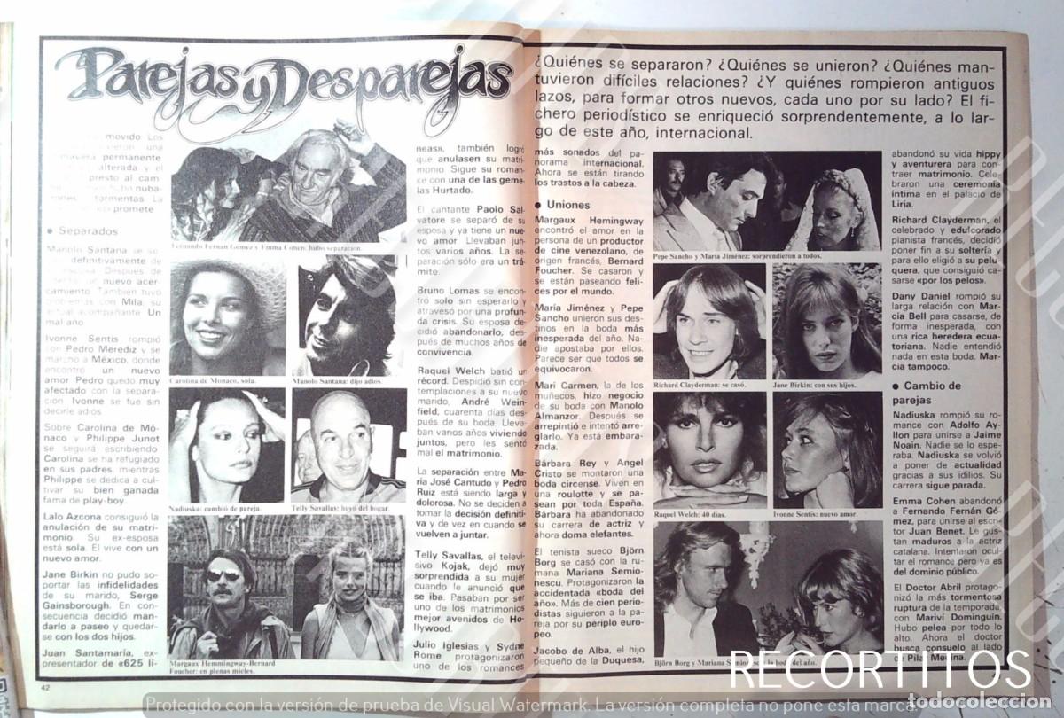 M&uacute;sica de colecci&oacute;n: JANE BIRKIN RAQUEL WELCH NADIUSKA CAROLINA DE MONACO FERNANDO FERNAN GOMEZ MARIA JIMENEZ IVONNE SENT