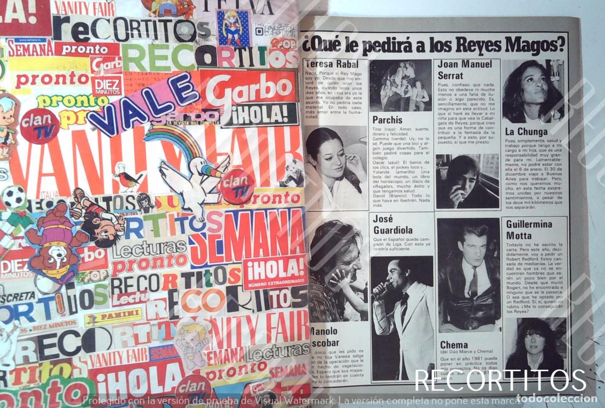 M&uacute;sica de colecci&oacute;n: GUILLERMINA MOTTA JOAN MANUEL SERRAT MANOLO ESCOBAR PARCHIS LA CHUNGA JOSE GUARDIOLA CHEMA