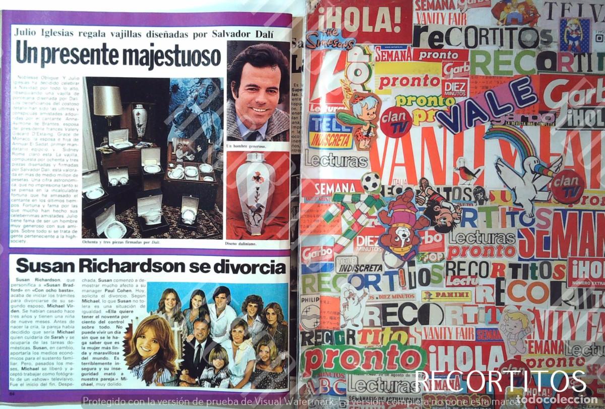 M&uacute;sica de colecci&oacute;n: SUSAN RICHARDSON CON OCHO BASTA 8 ENOUGH ENOUGH LAS VAJILLAS DE SALVADOR DALI JULIO IGLESIAS
