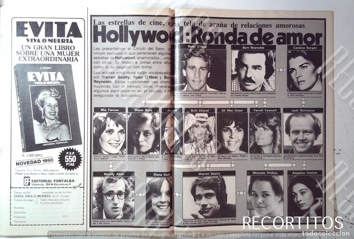 M&uacute;sica de colecci&oacute;n: DIANA ROSS CANDICE BERGEN FARRAH FAWCETT BURT REYNOLDS CANDICE BERGEN JACK NICHOLSON ANJELICA HUSTON
