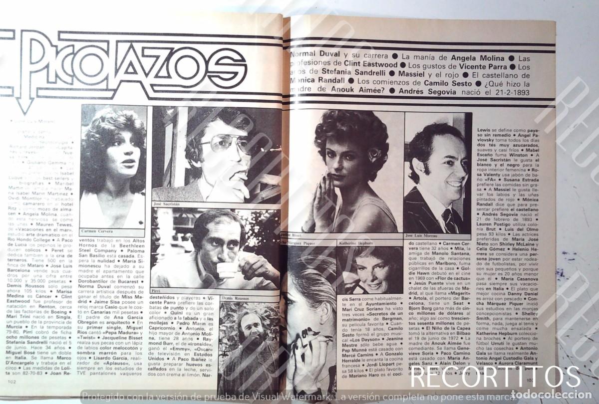 M&uacute;sica de colecci&oacute;n: DEMIS ROUSSOS JOSE LUIS MORENO JACAQUELINE BISSET JOSE SACRISTAN PIRRI TITA CERVERA CONCHITA PIQUER