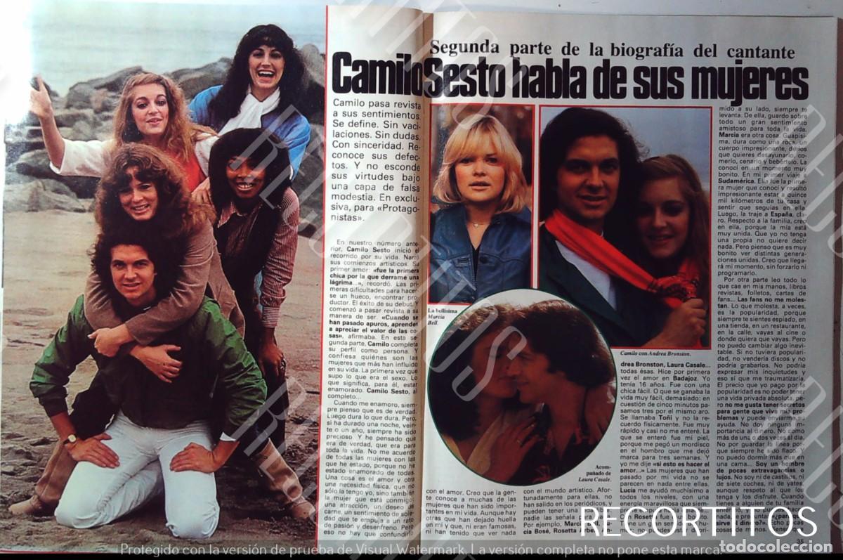 M&uacute;sica de colecci&oacute;n: CAMILO SESTO MARCIA BELL ANDREA BRONSTON LAURA CASALE LUCIA BOSE