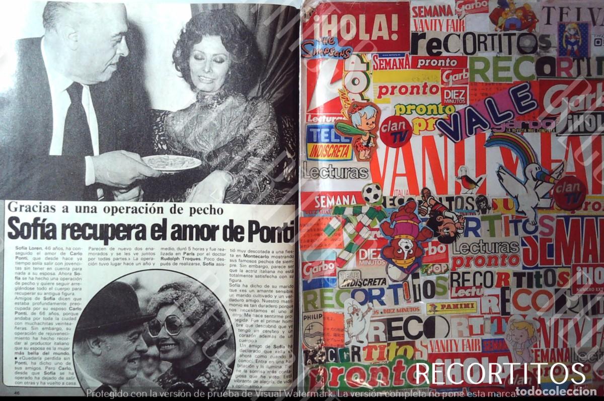 M&uacute;sica de colecci&oacute;n: SOFIA LOREN SOPHIA CARLO PONTI
