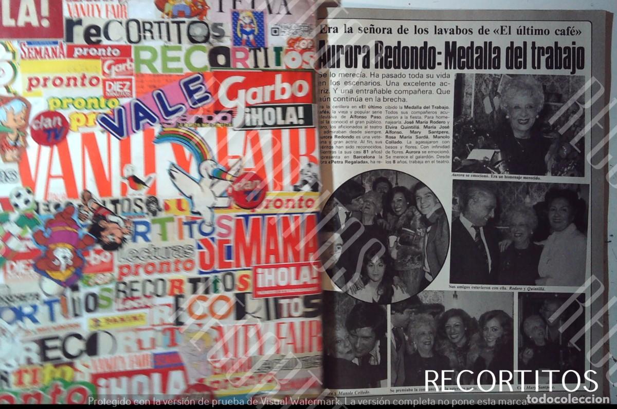 M&uacute;sica de colecci&oacute;n: AURORA REDONDO JOSE RODERO ELVIRA QUINTANILLA MANOLO COLLADO MARY SANTPERE