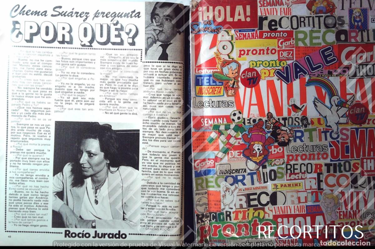 M&uacute;sica de colecci&oacute;n: rj rocio jurado rociito PEDRO CARRASCO