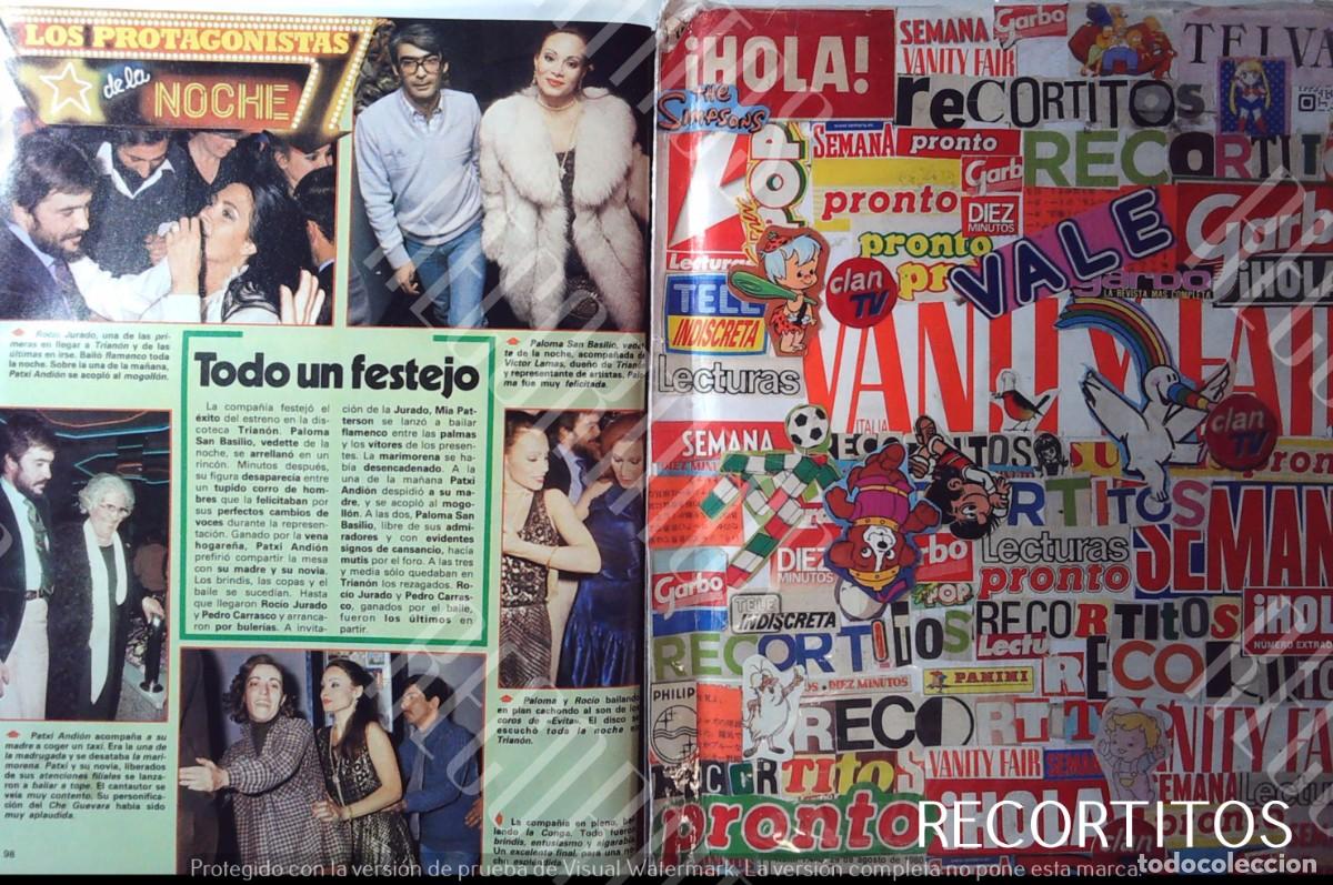 M&uacute;sica de colecci&oacute;n: PALOMA SAN BASILIO EVITA ROCIO JURADO PATXI ANDION