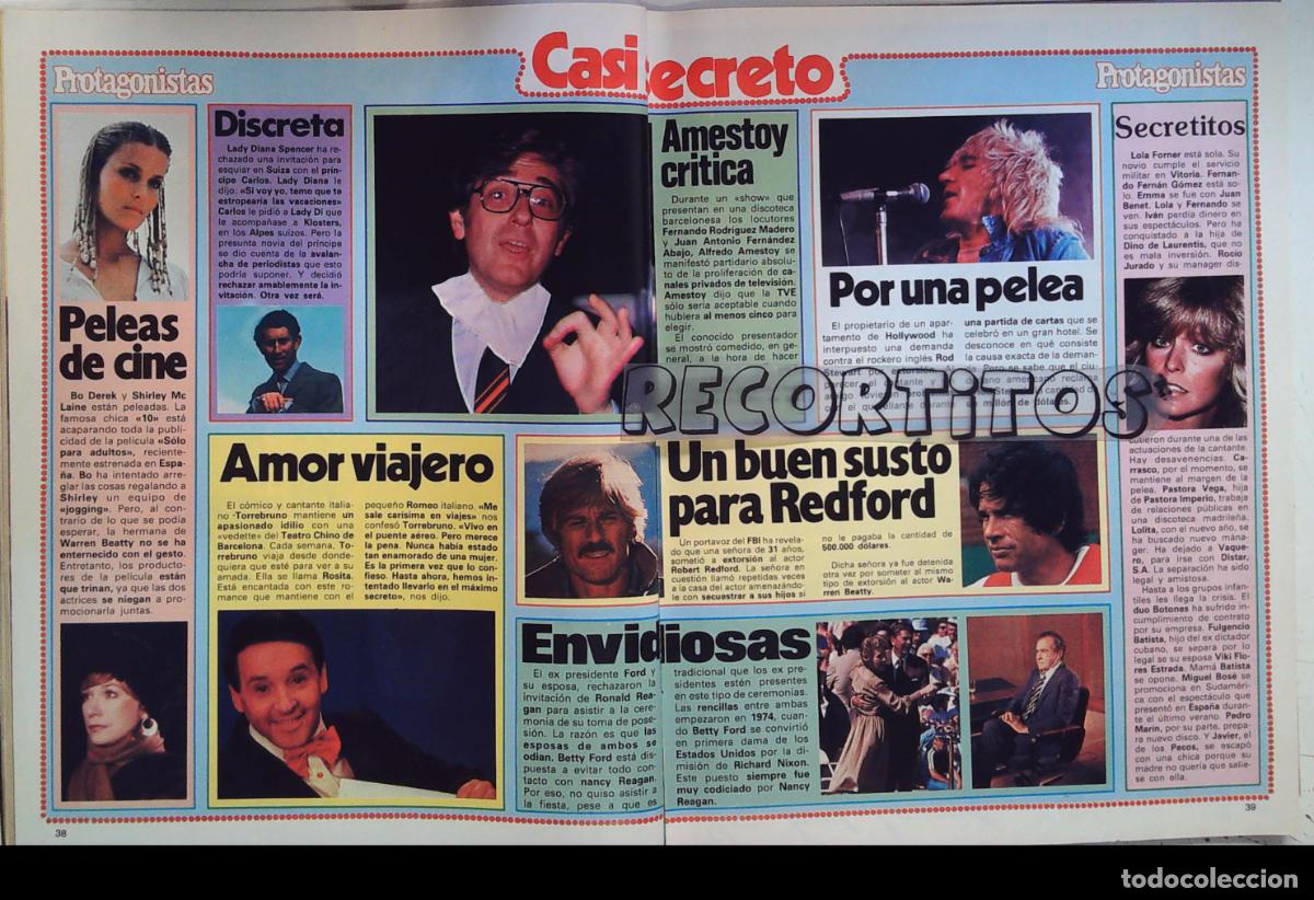 M&uacute;sica de colecci&oacute;n: Farrah fawcett los angeles de charlie BO DEREK TORREBRUNO ROBERT REDFORD WARREN BEATTY ROD STEWART