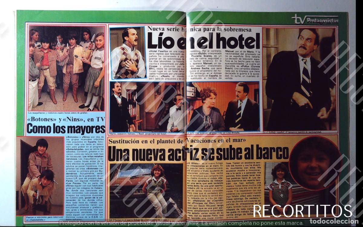 M&uacute;sica de colecci&oacute;n: NINS BOTONES VACACIONES EN EL MAR JILL WHELAN HOTEL FAWLTY JOHN CLESE