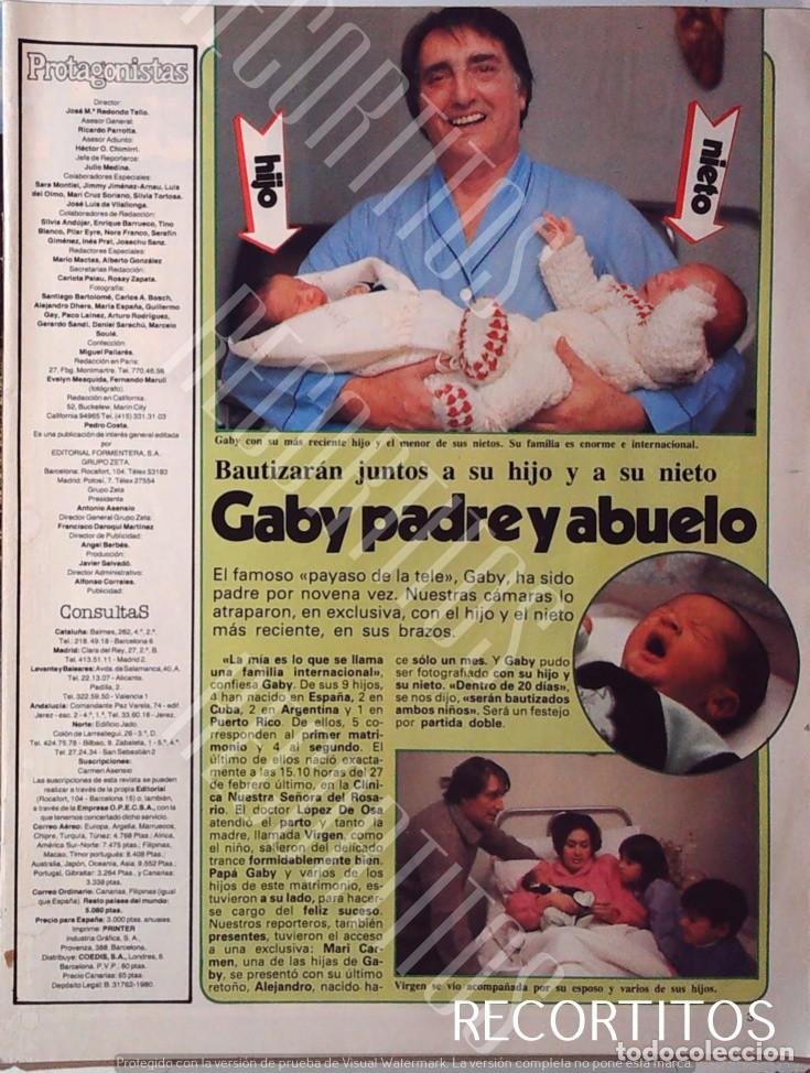 M&uacute;sica de colecci&oacute;n: GABY LOS PAYASOS DE LA TELE en su casa