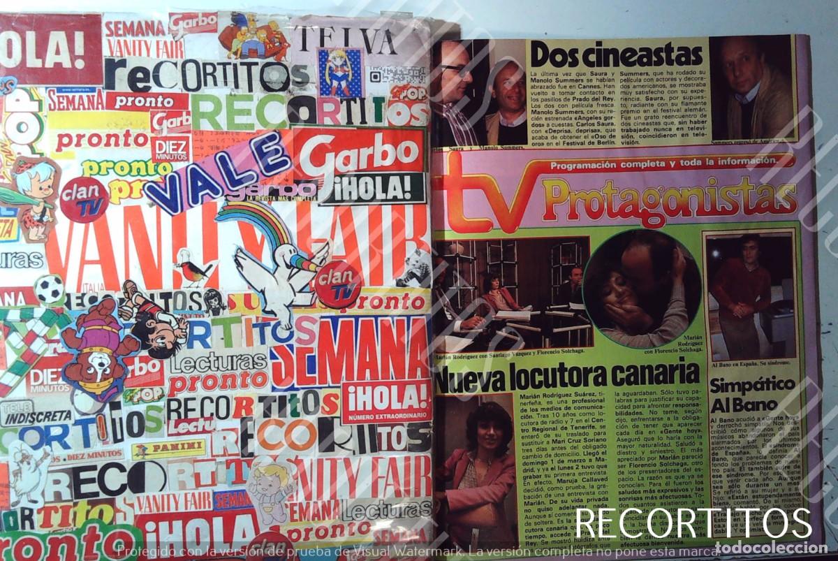 M&uacute;sica de colecci&oacute;n: MARIAN RODRIGUEZ SUAREZ AL BANO FLORENCIO SOLCHAGA MANUEL SUMMERS CARLOS SAURA