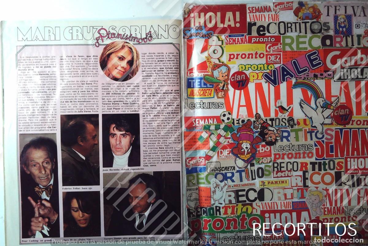 M&uacute;sica de colecci&oacute;n: PETER CUSHING JESUS HERMIDA TERENCE STAMP FEDRICO FELLINI SARA MORA MARI CRUZ SORIANO