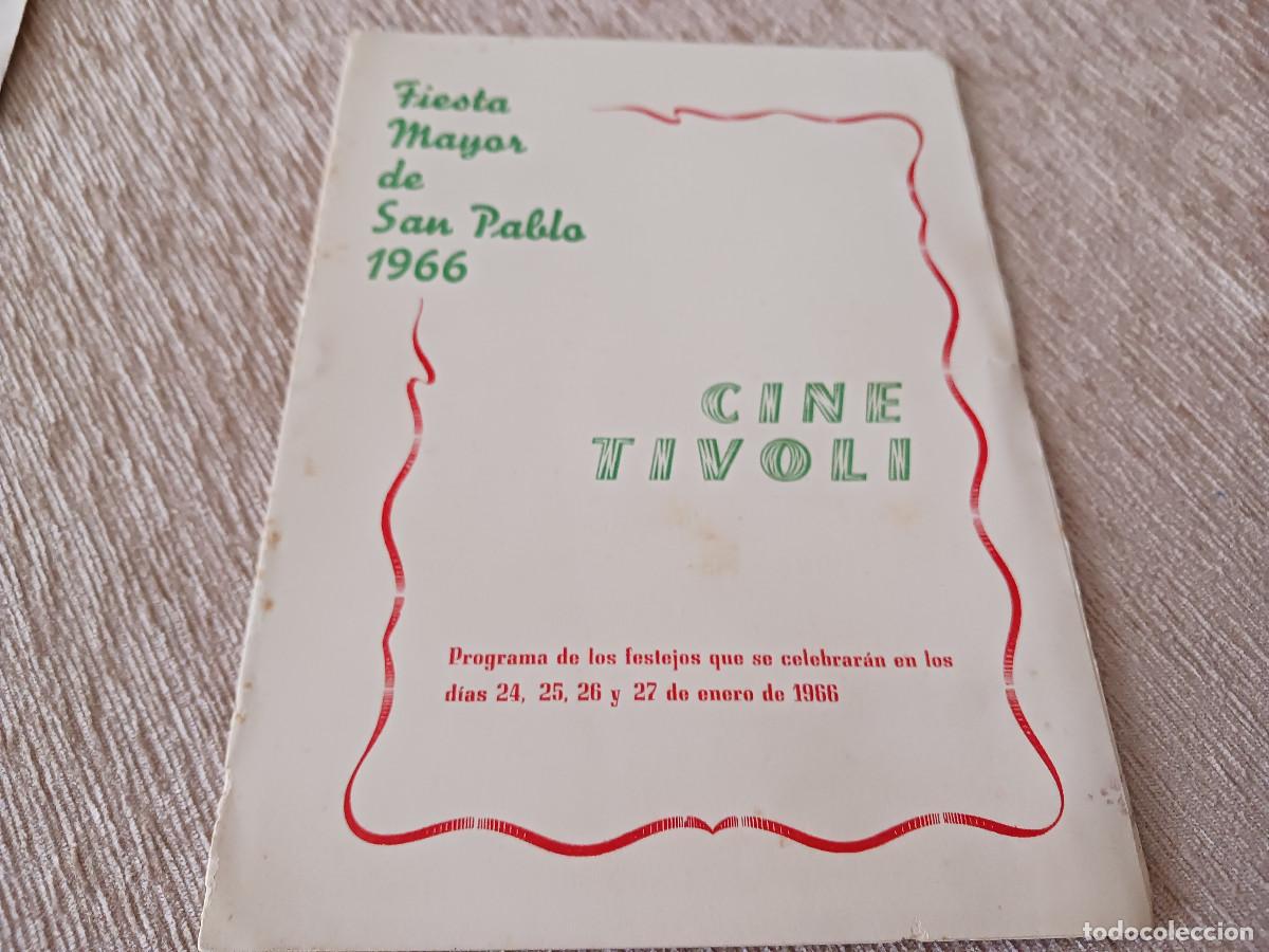 M&uacute;sica de colecci&oacute;n: fiesta mayor de san pablo 1966, cine tivoli, can&ccedil;o d`amor i de guerra, andres vi&ntilde;as