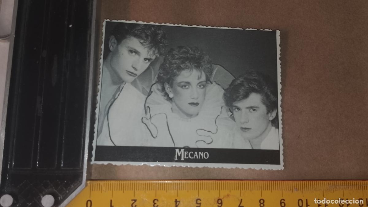 M&uacute;sica de colecci&oacute;n: musica - cromo o similar carton troquelado - cantantante - GRUPO MECANO