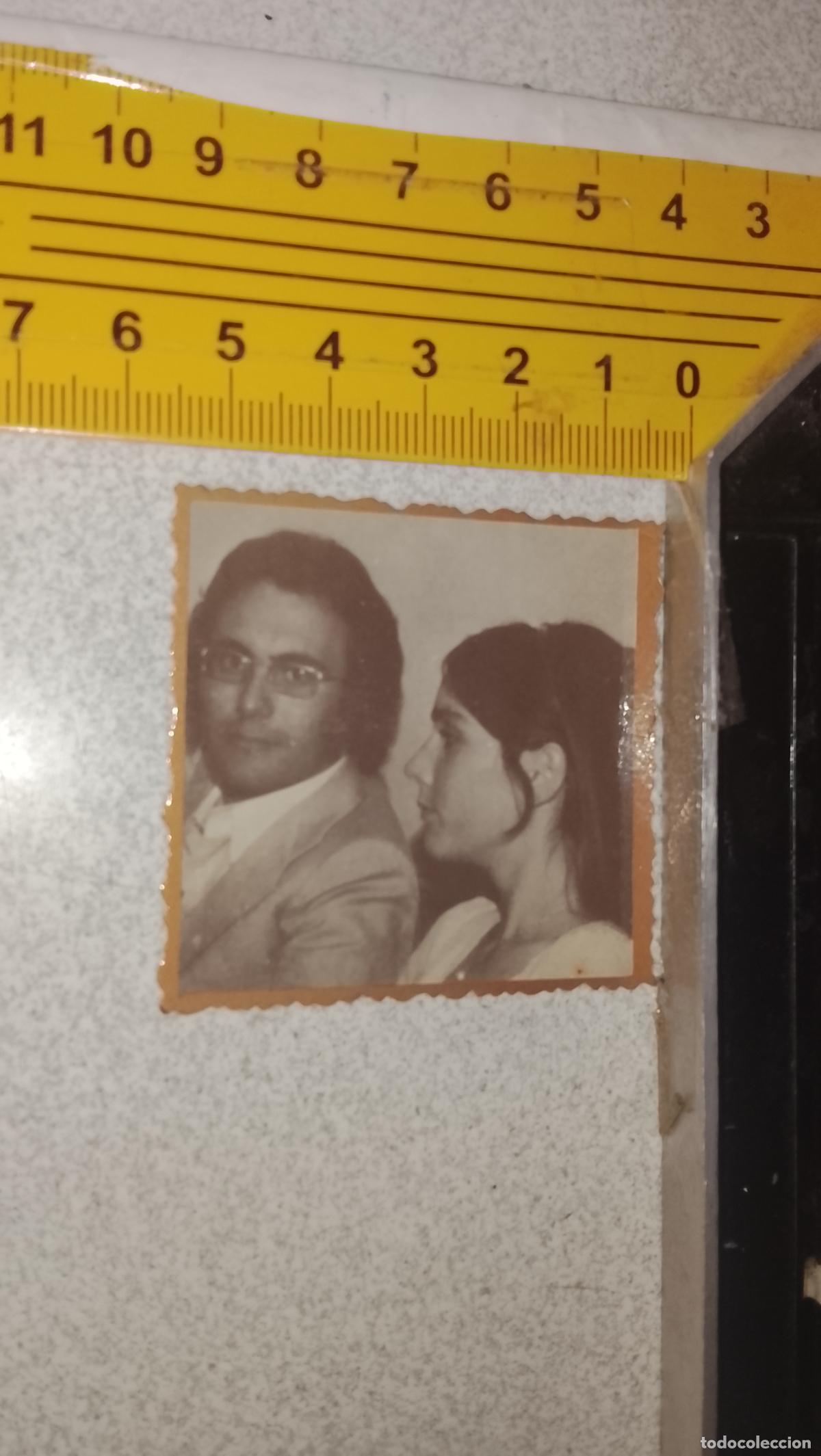M&uacute;sica de colecci&oacute;n: musica - CROMO o similar carton troquelado CANTANTES - ALBANO Y ROMINA POWER AL BANO