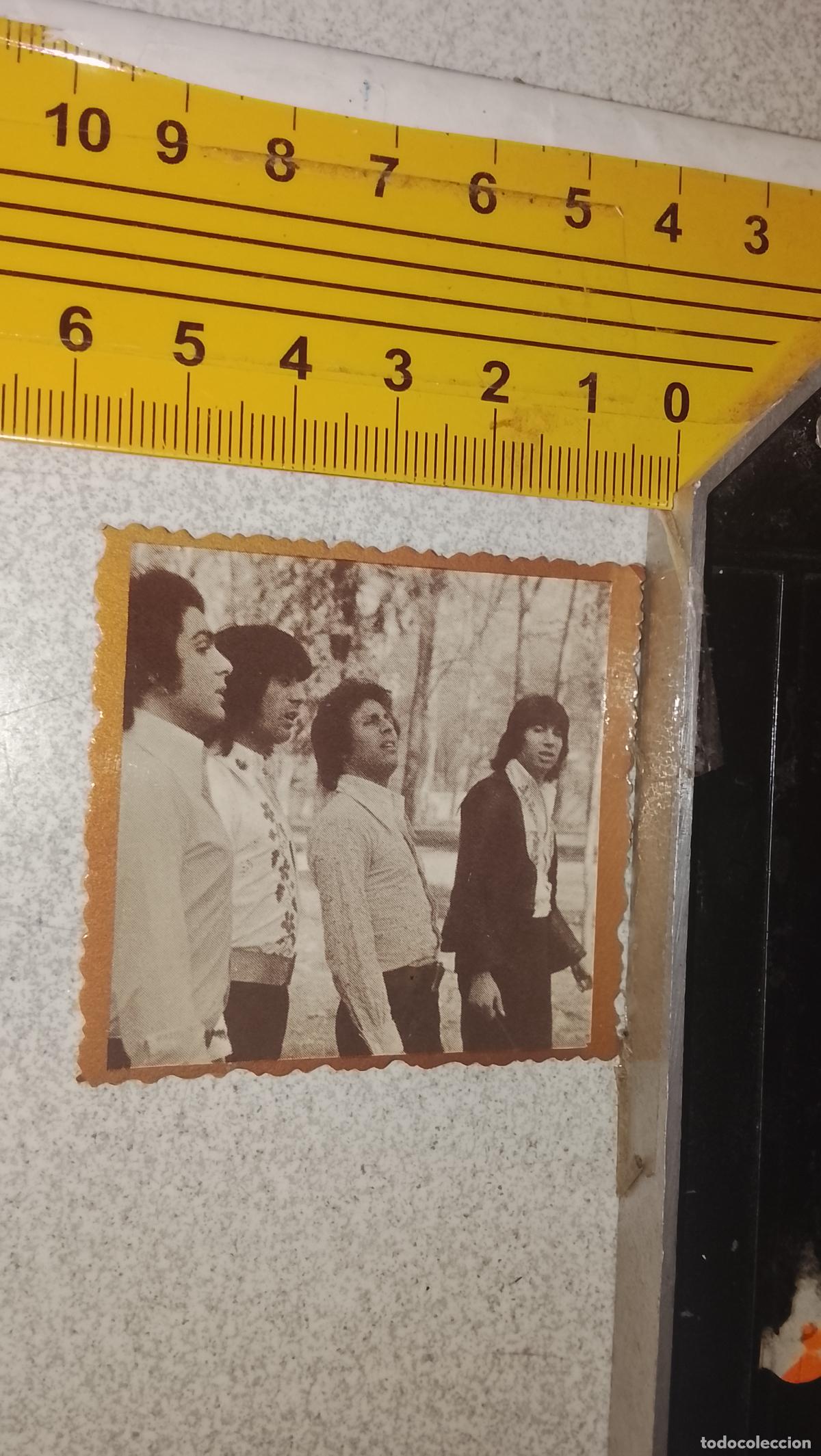 M&uacute;sica de colecci&oacute;n: musica - CROMO o similar carton troquelado CANTANTES - LOS CHORBOS