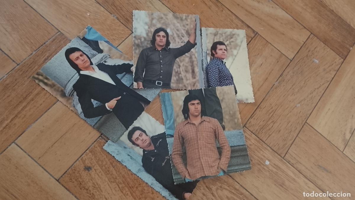 M&uacute;sica de colecci&oacute;n: musica - 5 CROMO o similar carton troquelado CANTANTES - AMIGOS DE GINES