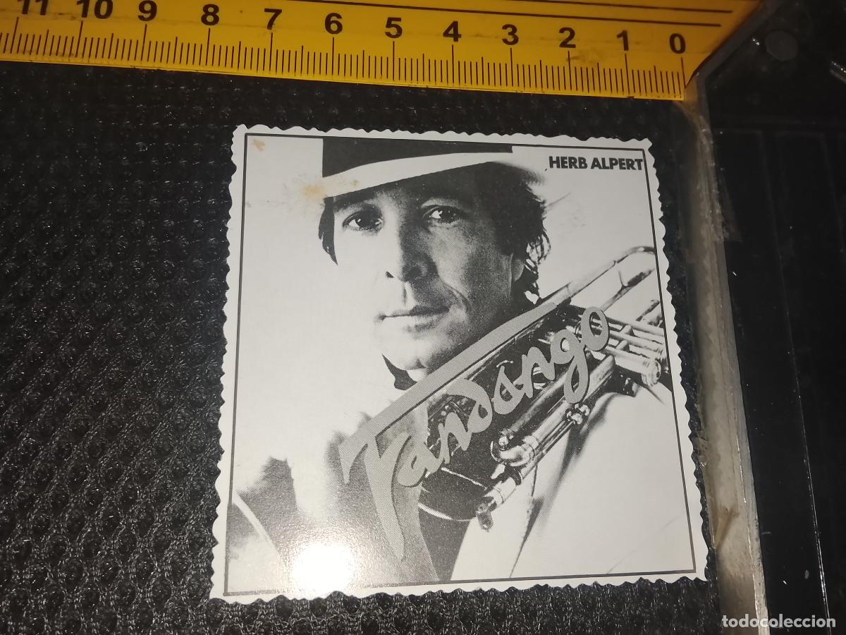 M&uacute;sica de colecci&oacute;n: musica - CROMOS o similar DE PAPEL troquelado CANTANTES - HERB ALPERT