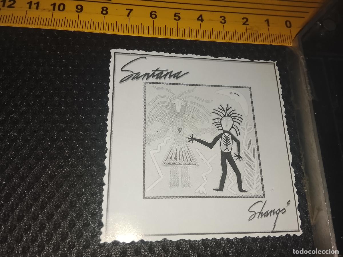 M&uacute;sica de colecci&oacute;n: musica - CROMOS o similar DE PAPEL troquelado CANTANTES - SANTANA