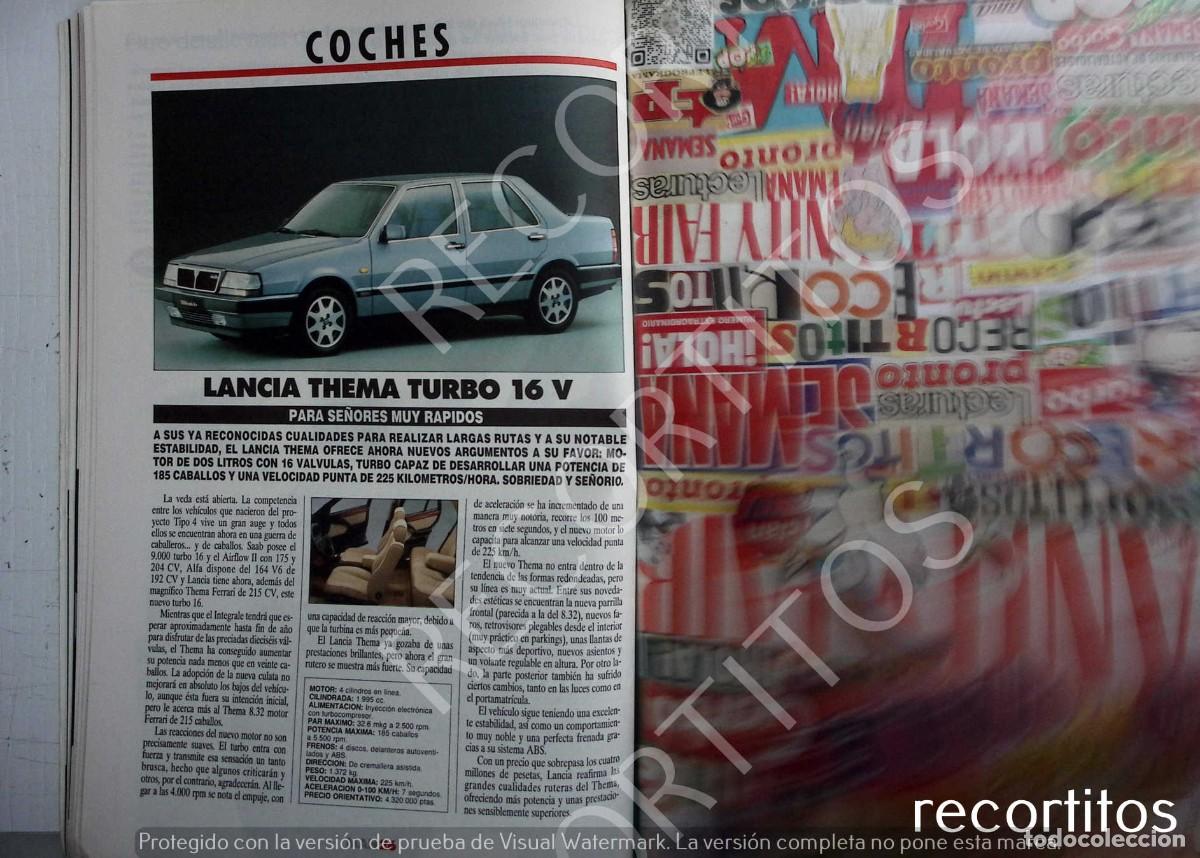 M&uacute;sica de colecci&oacute;n: LANCIA THEMA TURBO 16 CV
