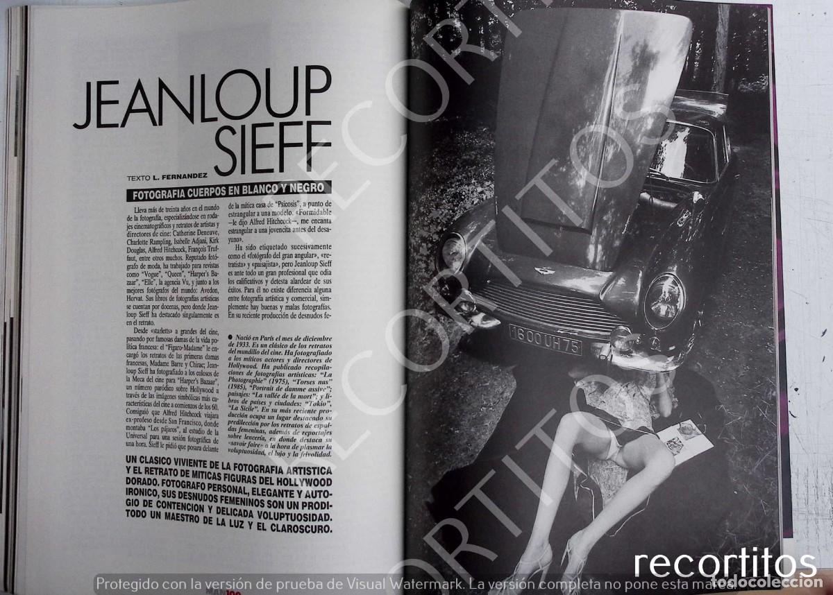 M&uacute;sica de colecci&oacute;n: JEANLOUP SIEFF LA LENCERIA FOTO ARTISTICA EN BYN BLANCO Y NEGRO SEXY EROTISMO PIN UP
