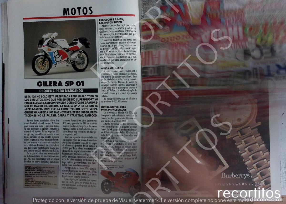 M&uacute;sica de colecci&oacute;n: MOTO GILERA SP 01 MOTOR