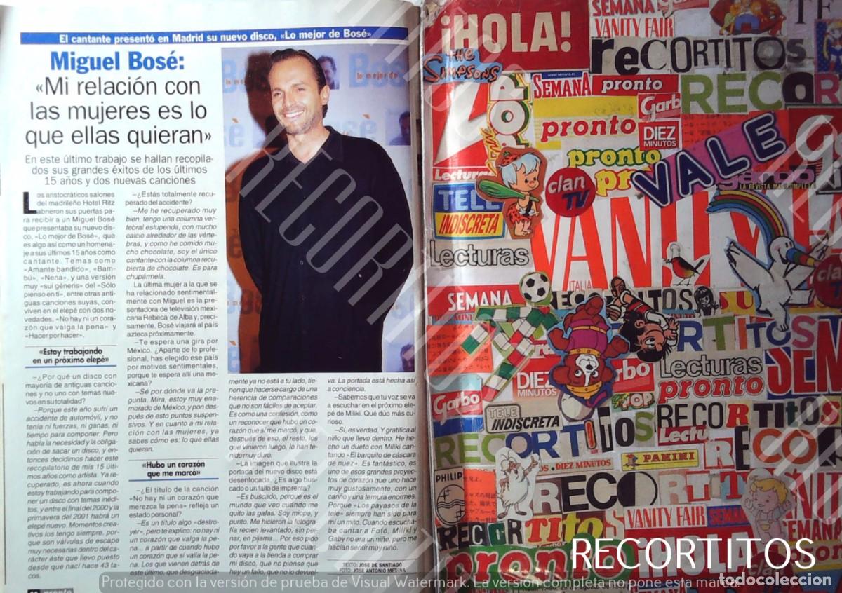 M&uacute;sica de colecci&oacute;n: MIGUEL BOSE LO MEJOR DE BOSE
