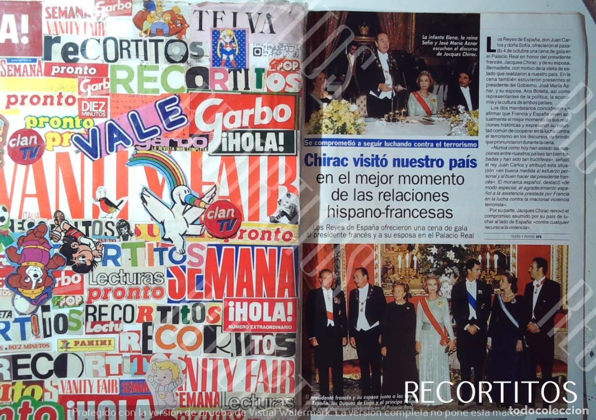 M&uacute;sica de colecci&oacute;n: FAMILIA REAL VISITA DE ESTADO RECEPCION REAL CHIRAC