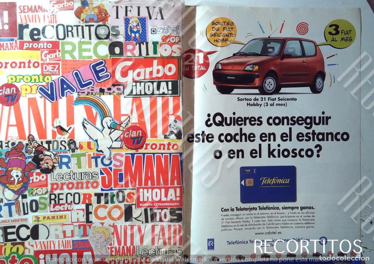 M&uacute;sica de colecci&oacute;n: FIAT SEICENTO HOBBY LA TARJETA DE TELEFONICA