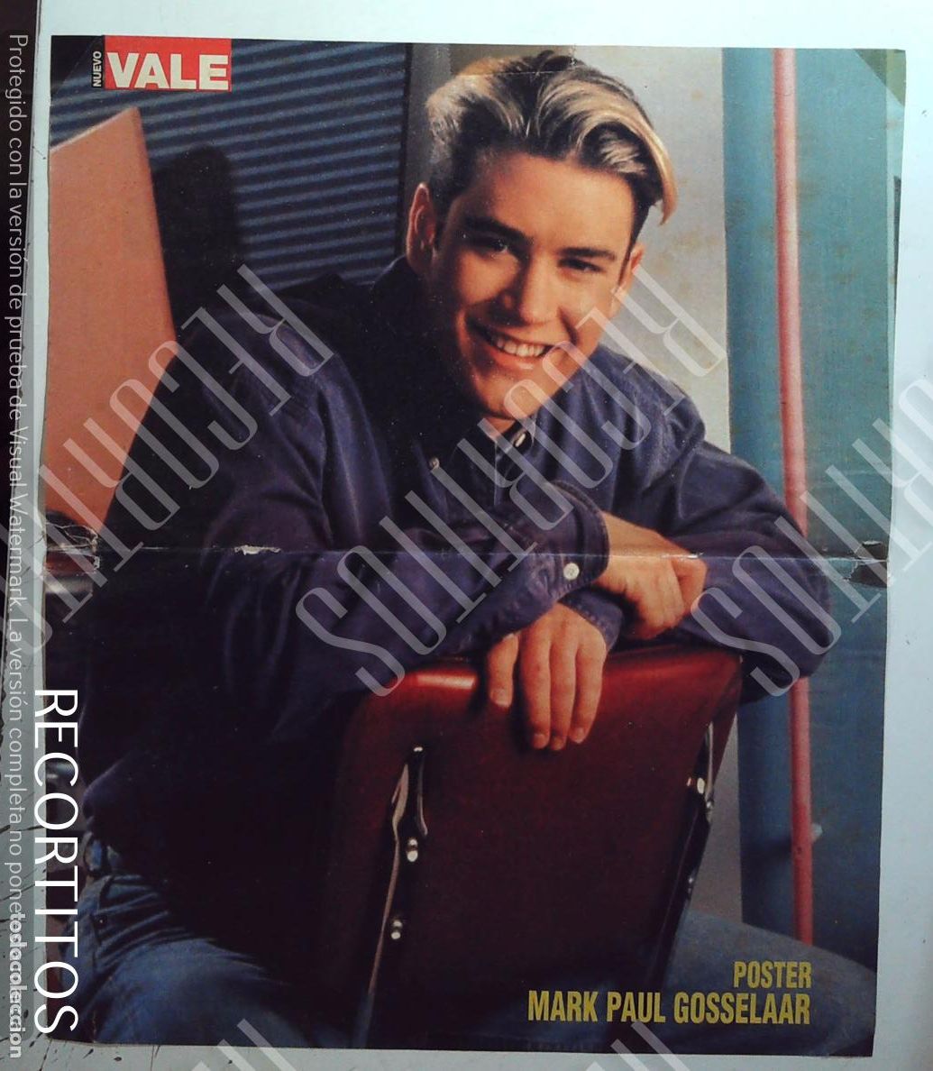 M&uacute;sica de colecci&oacute;n: MARK PAUL GOSSELAAR SALVADOS POR LA CAMPANA MIGUEL BOSE POSTER VER FOTOS