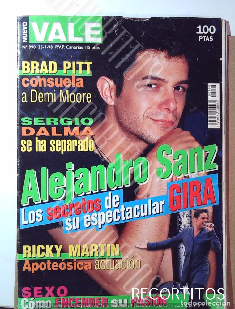 M&uacute;sica de colecci&oacute;n: RECORTE PORTADA ALEJANDRO SANZ RICKY MARTIN