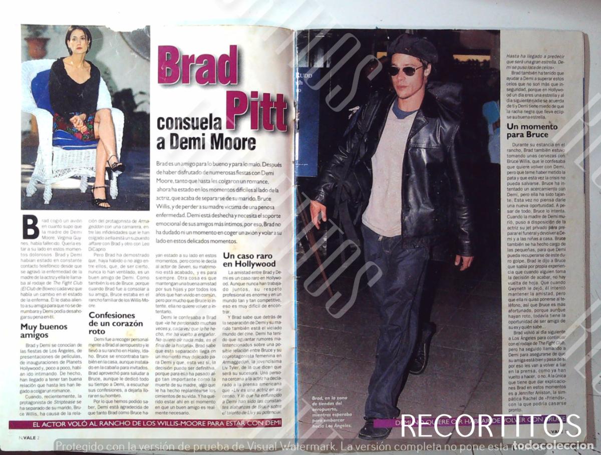 M&uacute;sica de colecci&oacute;n: BRADD PITT DEMI MOORE