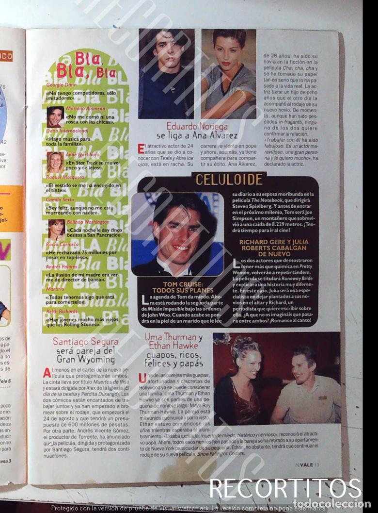 M&uacute;sica de colecci&oacute;n: TOM CRUISE EDUARDO NORIEGA UMA THURMAN ANA ALVAREZ VER FOTO HAY UNA MANCHA